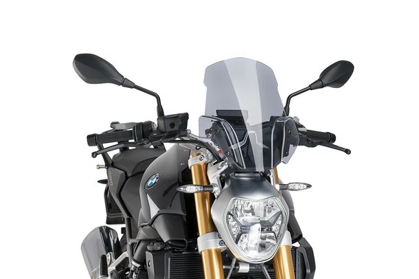Windschild Puig New Generation Sport mit ABE für BMW R1200R Bj. 2015 - 2018