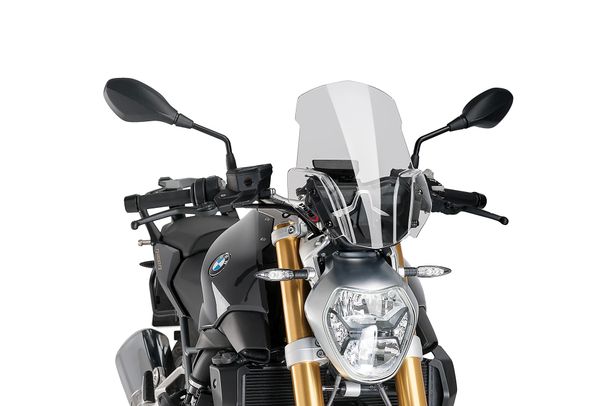 Windschild Puig New Generation Sport mit ABE für BMW R1200R Bj. 2015 - 2018