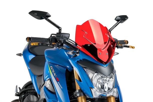 Windschild Puig New Generation Sport mit ABE für Suzuki GSX-S1000 Bj. 2015 - 2020