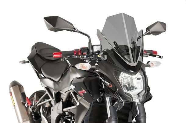 Windschild Puig New Generation Sport mit ABE für Kawasaki Z250SL (Bj. 2015 - 2016)