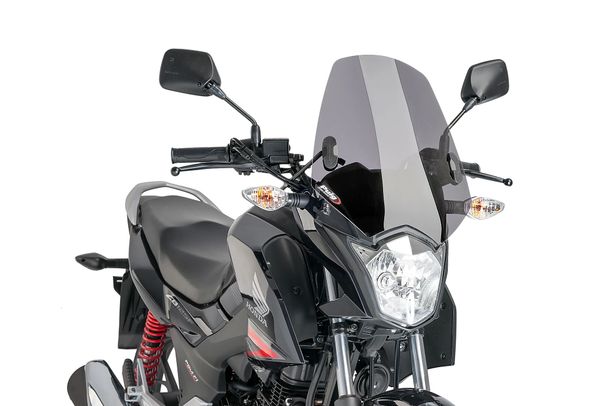 Windschild Puig New Generation Sport mit ABE für Honda CB125F Bj. 2015 - 2026