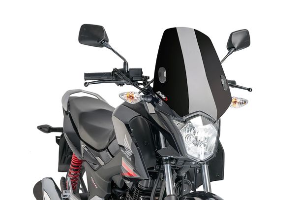 Windschild Puig New Generation Sport mit ABE für Honda CB125F Bj. 2015 - 2026