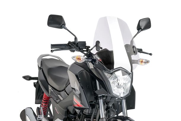 Windschild Puig New Generation Sport mit ABE für Honda CB125F Bj. 2015 - 2026