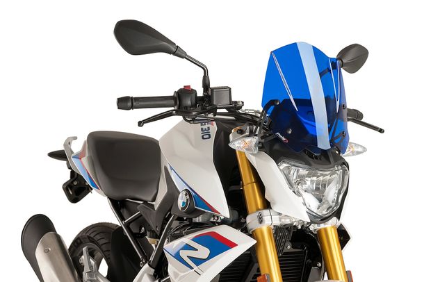Windschild Puig New Generation Sport mit ABE für Bmw G310R (Bj. 2016 - 2026)