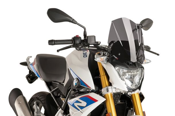 Windschild Puig New Generation Sport mit ABE für Bmw G310R (Bj. 2016 - 2026)
