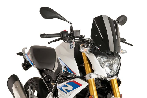 Windschild Puig New Generation Sport mit ABE für BMW G310R Bj. 2016 - 2026