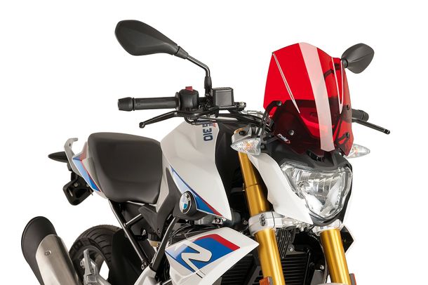 Windschild Puig New Generation Sport mit ABE für BMW G310R Bj. 2016 - 2026