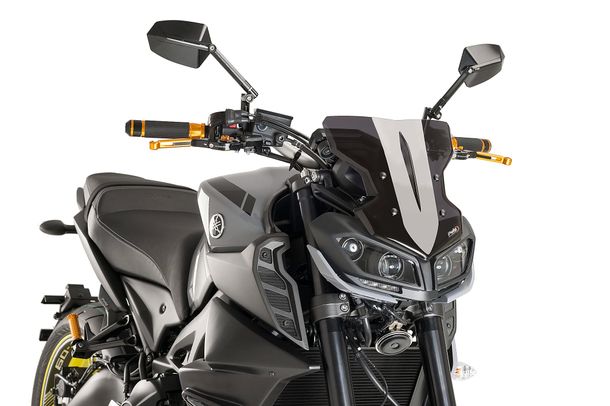 Windschild Puig New Generation Sport mit ABE für Yamaha MT-09, MT-09 SP (Bj. 2017 - 2020)