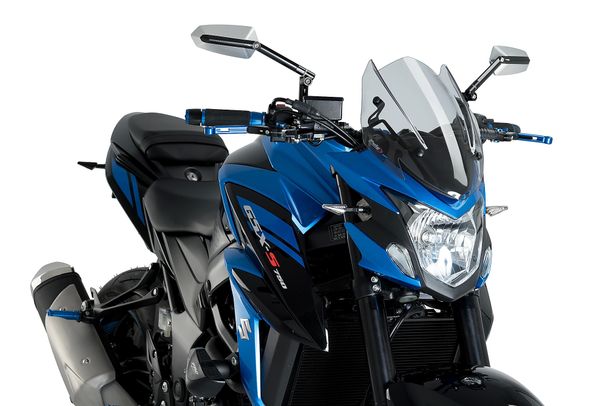 Windschild Puig New Generation Sport mit ABE für Suzuki GSX-S750 Bj. 2017 - 2021