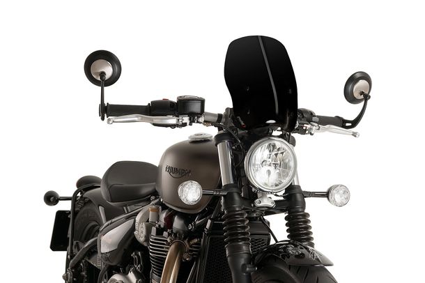 Windschild Puig New Generation Sport mit ABE für Triumph Bonneville Bobber Bj. 2017 - 2020