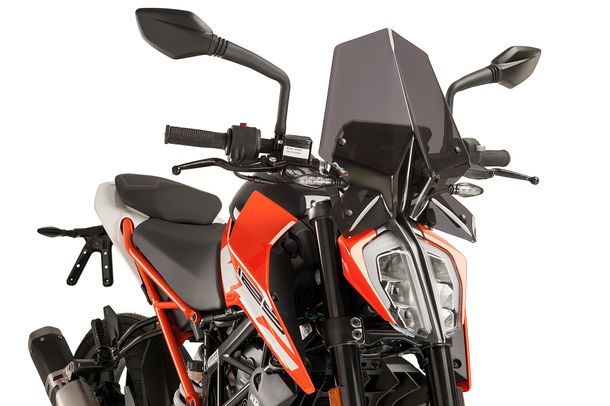 Windschild Puig New Generation Sport mit ABE für Ktm 125 DUKE, 390 DUKE (Bj. 2017 - 2023)