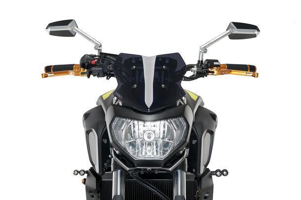Windschild Puig New Generation Sport 230 x 235 mm mit ABE für Yamaha MT-07 Bj. 2018 - 2020