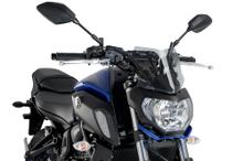 Windschild Puig New Generation Sport 230 x 235 mm mit ABE für Yamaha MT-07 Bj. 2018 - 2020
