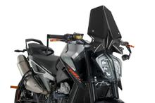 Windschild Puig New Generation Sport 415 x 330 mm mit ABE für KTM 790 Duke, 890 Duke R, 890 Duke GP, 890 Duke, 890 Duke L Bj. 2018 - 2026