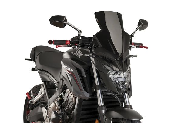 Windschild Puig New Generation Sport mit ABE für Honda CB650F (Bj. 2014 - 2018)