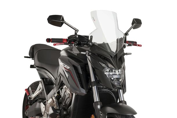 Windschild Puig New Generation Sport mit ABE für Honda CB650F Bj. 2014 - 2018