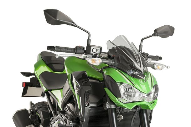 Windschild Puig New Generation Sport mit ABE für Kawasaki Z900 (Bj. 2017 - 2019)