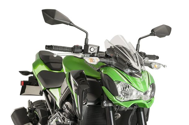 Windschild Puig New Generation Sport mit ABE für Kawasaki Z900 Bj. 2017 - 2019