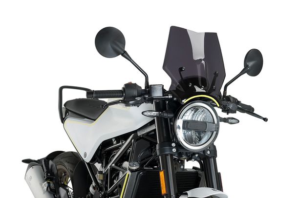 Windschild Puig New Generation Sport 320 x 290 mm mit ABE für Husqvarna SVARTPILEN 401, VITPILEN 401, SVARTPILEN 125, VITPILEN 125 (Bj. 2018 - 2025)