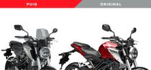 Windscherm Puig New Generation Sport 348 x 290 mm met ABE voor Honda CB125R NEO Sports Cafe, CB300R NEO Sports Cafe Bj. 2018 - 2023