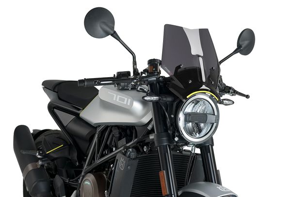 Windschild Puig New Generation Sport 320 x 290 mm mit ABE für Husqvarna VITPILEN 701 (Bj. 2018 - 2020)