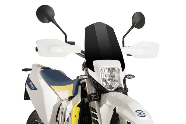 Windschild Puig New Generation Sport 350 x 280 mm mit ABE für Husqvarna Enduro 701, Supermoto 701 Bj. 2015 - 2025