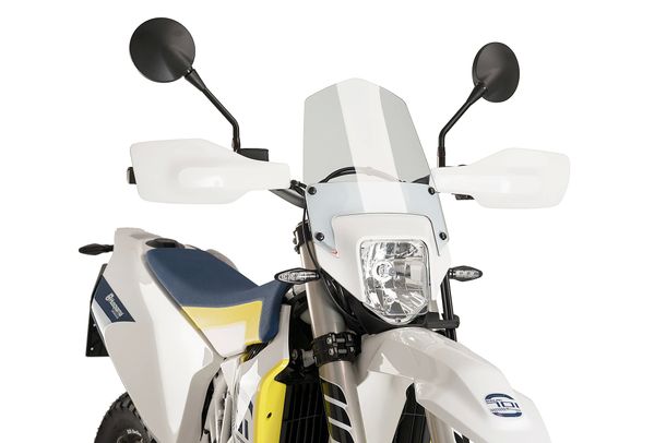 Windschild Puig New Generation Sport 350 x 280 mm mit ABE für Husqvarna Enduro 701, Supermoto 701 (Bj. 2015 - 2025)