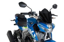 Windschild Puig New Generation Sport 295 x 250 mm mit ABE für Suzuki GSX-S125 Bj. 2017 - 2021