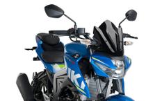 Windschild Puig New Generation Sport 295 x 250 mm mit ABE für Suzuki GSX-S125 Bj. 2017 - 2021