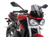 owiewka Puig New Generation Sport 310 x 330 mm z homologacją ABE dla Triumph Street Triple 765 S, Street Triple 660 S rocznik 2018 - 2019