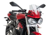 Windschild Puig New Generation Sport 310 x 330 mm mit ABE für Triumph Street Triple 765 S, Street Triple 660 S Bj. 2018 - 2019