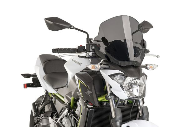 Windschild Puig Trend mit ABE für Kawasaki Z650, Z900, ER-6N Bj. 2012 - 2026