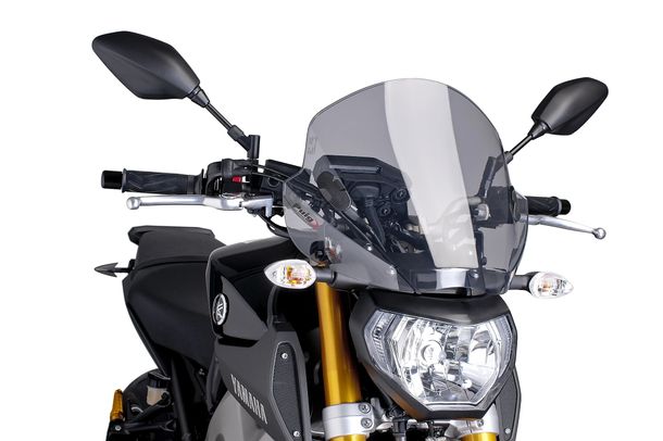 Windschild Puig Trend mit ABE für Yamaha MT-07, MT-09 Street Rally, MT-09 Sport Tracker, MT-09 Bj. 2013 - 2024