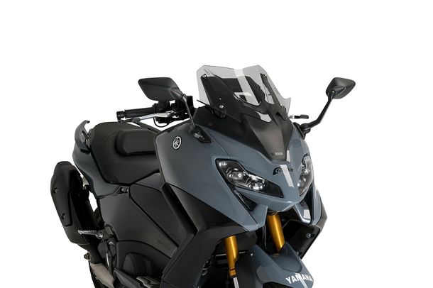 Windschild Puig V-Tech Line Sport-Scheibe 350 x 415 mm mit ABE für Yamaha T-MAX 560 Tech MAX, T-MAX 560 Bj. 2022 - 2026
