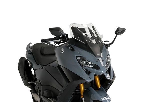Windschild Puig V-Tech Line Sport-Scheibe 350 x 415 mm mit ABE für Yamaha T-MAX 560 Tech MAX, T-MAX 560 Bj. 2022 - 2026