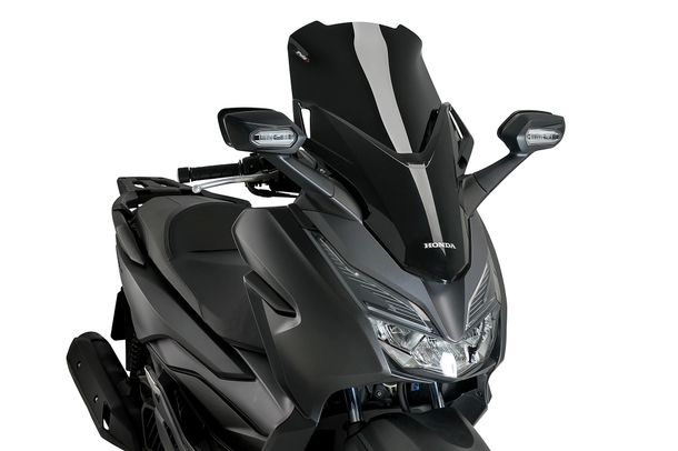 Windschild Puig V-Tech Line Sport-Scheibe 415 x 395 mm mit ABE für Honda Forza 300, Forza 125 Bj. 2018 - 2020