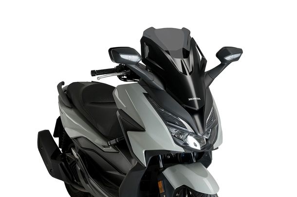 Windschild Puig V-Tech Line Sport-Scheibe 420 x 380 mm mit ABE für Honda Forza 125, Forza 350 Bj. 2021 - 2026