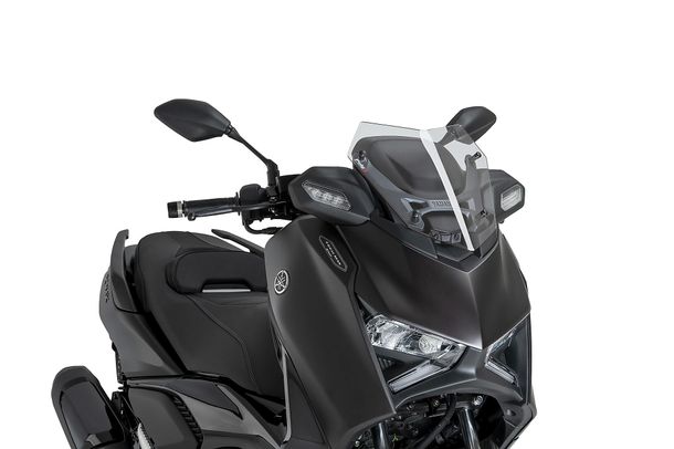 Windschild Puig V-Tech Line Sport-Scheibe 345 x 325 mm mit ABE für Yamaha X-MAX 300 Tech MAX, X-MAX 300 Tech MAX +, X-MAX 125 Tech MAX Bj. 2025 - 2026