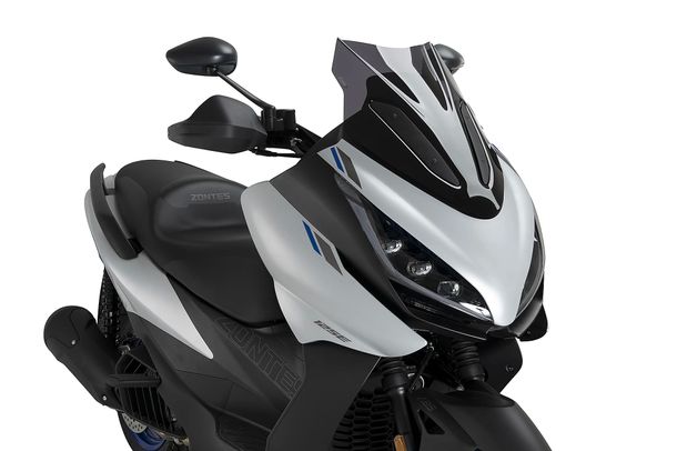 Windschild Puig V-Tech Line Sport-Scheibe mit ABE für Zontes 125E Bj. 2025 - 2026