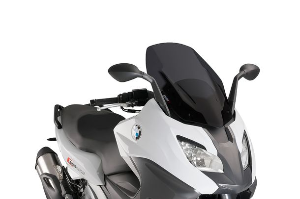 Windschild Puig V-Tech Line Sport-Scheibe mit ABE für Bmw C600 SPORT, C650 SPORT (Bj. 2012 - 2023)