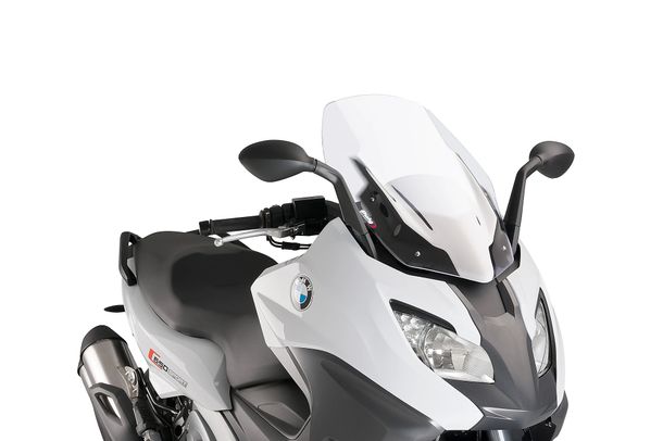 Windschild Puig V-Tech Line Sport-Scheibe mit ABE für BMW C650 Sport, C600 Sport Bj. 2012 - 2023