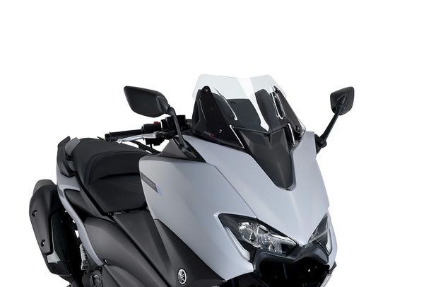 Windschild Puig V-Tech Line Sport-Scheibe mit ABE für Yamaha T-MAX 530, T-MAX 530 DX, T-MAX 530 SX, T-MAX 560 Bj. 2017 - 2021