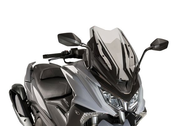 Windschild Puig V-Tech Line Sport-Scheibe mit ABE für Kymco AK550 Bj. 2017 - 2023