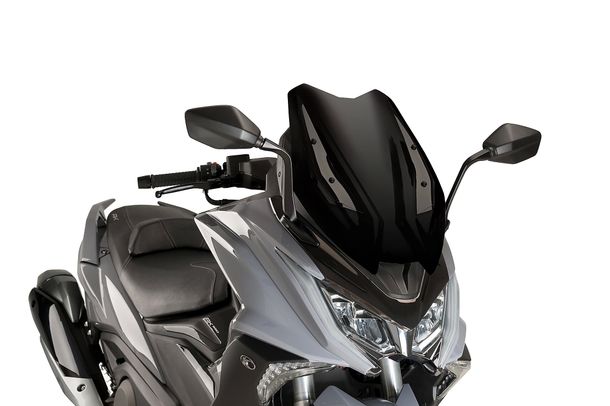 Windschild Puig V-Tech Line Sport-Scheibe mit ABE für Kymco AK550 Bj. 2017 - 2023