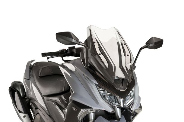 Windschild Puig V-Tech Line Sport-Scheibe mit ABE für Kymco AK550 Bj. 2017 - 2023