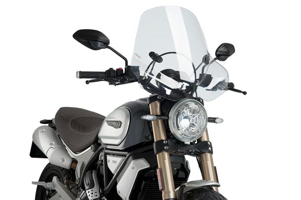 Windschild Puig Touring II mit ABE für Honda CB600F Hornet, CB900F Hornet, CB1300, u.a. u.a. (Bj. 1992 - 2026)