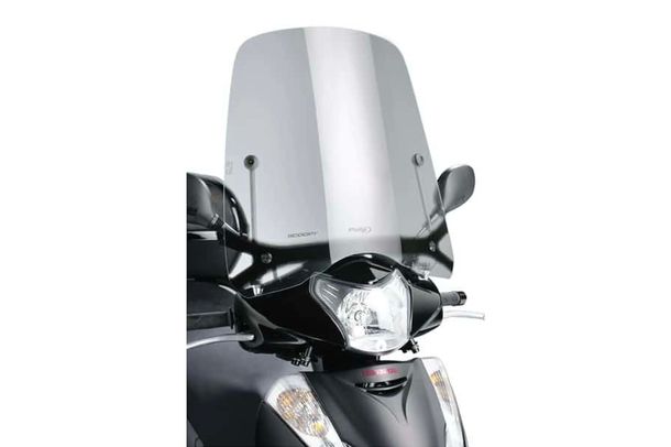 Windschild Puig T.S.-Scheibe für Honda SH 150i 4T, SH 125i 4T E3 Bj. 2005 - 2008