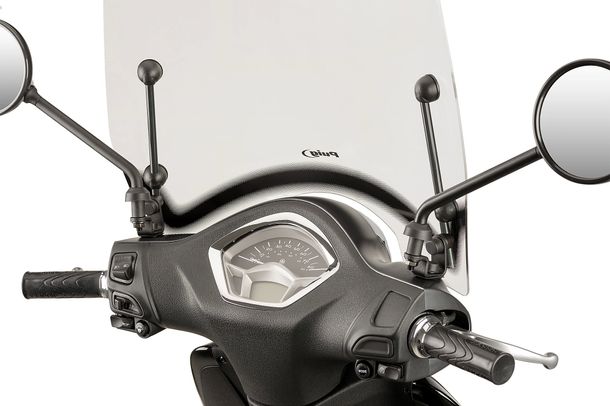 Windschild Puig T.S.-Scheibe für Piaggio Liberty 50, Liberty 125, Liberty 50 4T iGET 3V Bj. 2001 - 2026