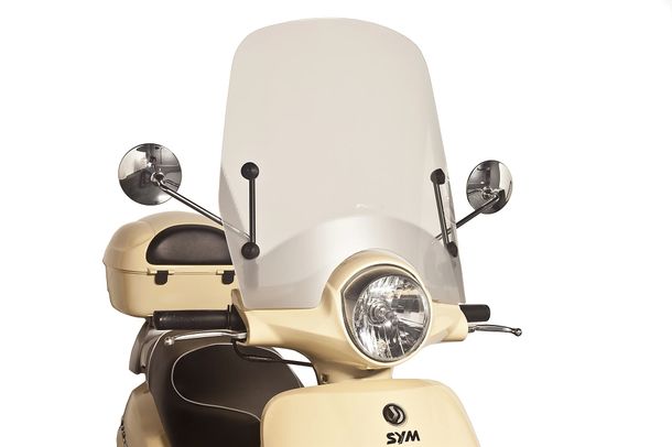 Windschild Puig T.S.-Scheibe für Sym FIDDLE II 50 4T AC E2, FIDDLE II 125, FIDDLE II 150, u.a. (Bj. 2007 - 2023)