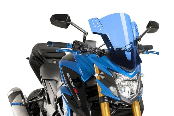 Windschild Puig Rafale mit ABE für Honda CB600F HORNET, CB900F HORNET, CB1300, u.a. u.a. (Bj. 1992 - 2026)